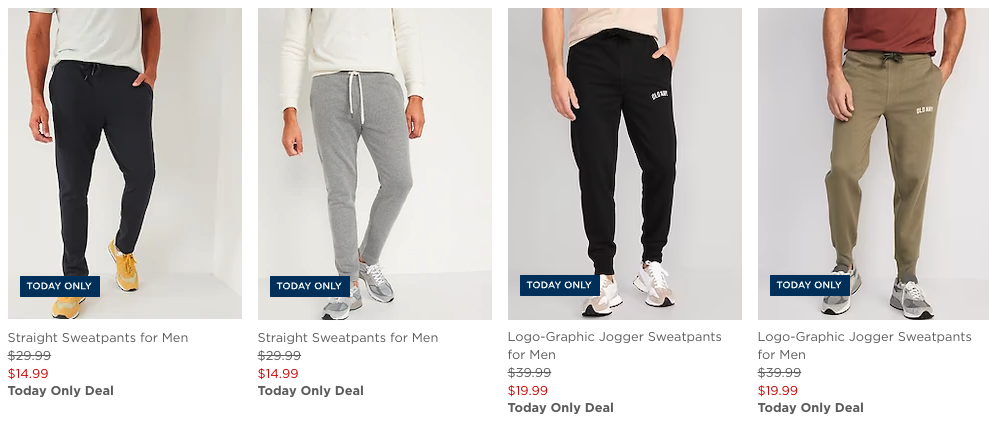 Today Only! 50% Off Old Navy Joggers for the Family | Living Rich With ...