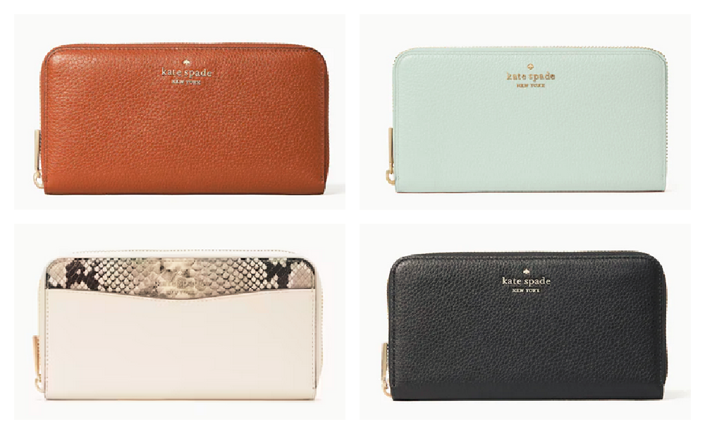 Kate Spade Leila Large Continental Wallet $59 Today Only (was $249) + Free  Shipping! | Living Rich With Coupons®