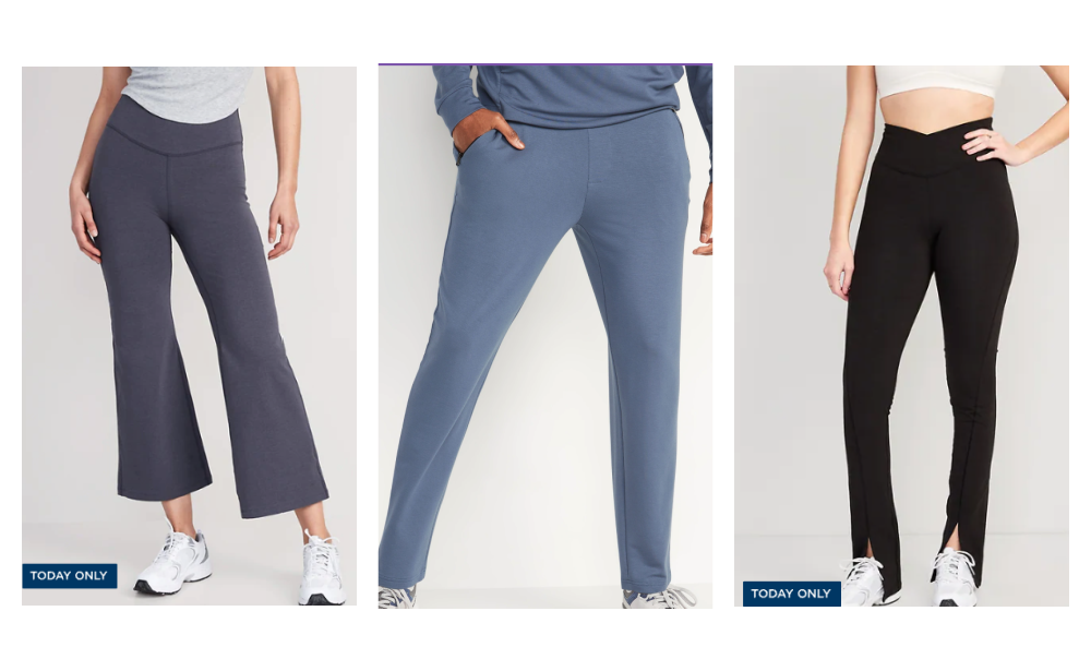 Old Navy Active Powerchill Leggings and Flares $10 (Reg. to $34.99