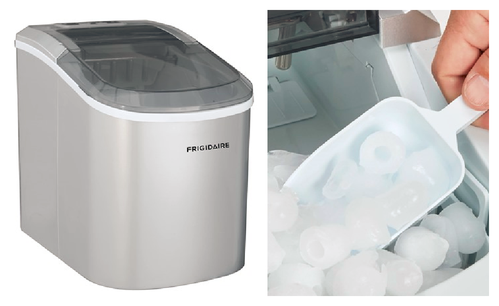 Frigidaire EFIC189-Silver Compact Ice Maker, 26lb per Day $79.99 (reg.  $109.99) at WOOT!