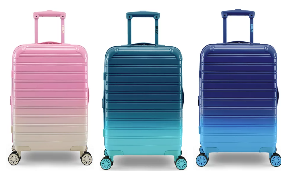 iFLY Hardside Fibertech Carryon Luggage 20″ just 41 at Walmart