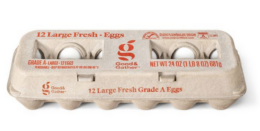Low Price! Good & Gather Eggs $1.79 per Dozen at Target!