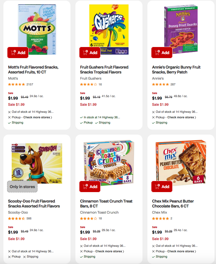 Up to 2 FREE Cereal Treat Bars and Fruit Snacks at CVS! Just Use Your