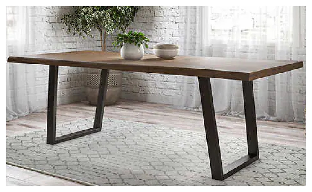 Corson 89″ Live Edge Table $449.99 (Reg. $749.99) at Costco | Living ...
