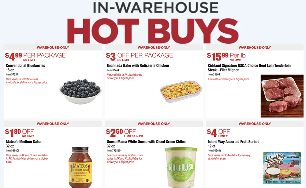 Costco InWarehouse Hot Buys Living Rich With Coupons®