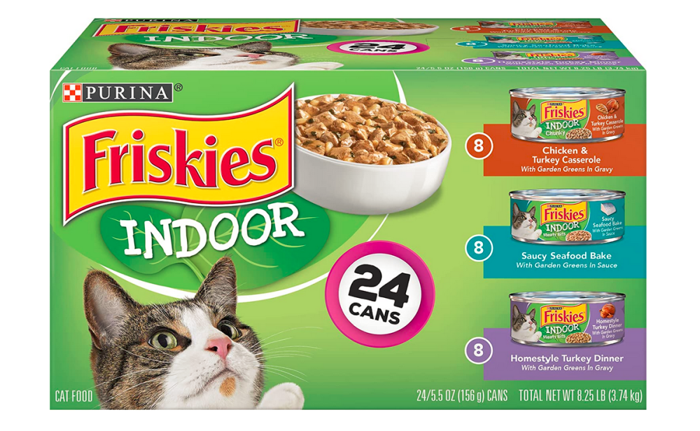 Stock Up Price! Purina Friskies Indoor Wet Cat Food Variety Pack