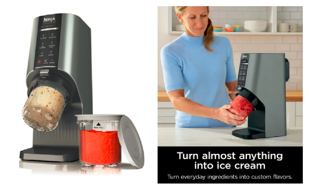 Ninja® CREAMi Breeze™ 7-in-1 Ice Cream Maker only $199.99 + 10