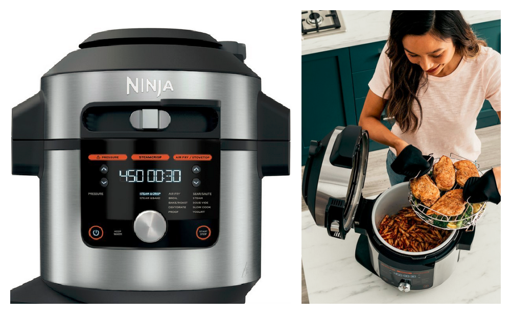 Ninja OL601 Foodi XL 8 Qt. Pressure Cooker Steam Fryer with