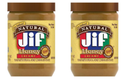 20% Off + Save $5 wyb 5 Jif Natural Creamy Peanut Butter Spread and Honey, 16 Ounces