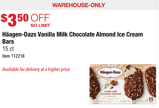 Costco: Hot Deal on Haagen-Dazs Ice Cream Bars – $3.50 off!! | Living ...