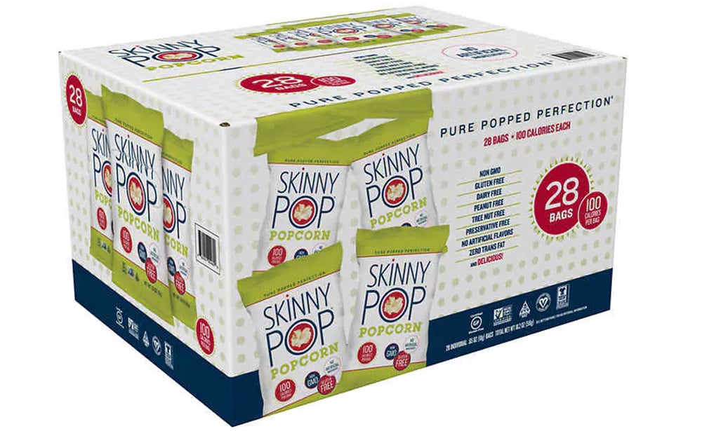 Costco Hot Deal on Skinny Pop Popcorn, 28 ct. 4.50 off!! Living