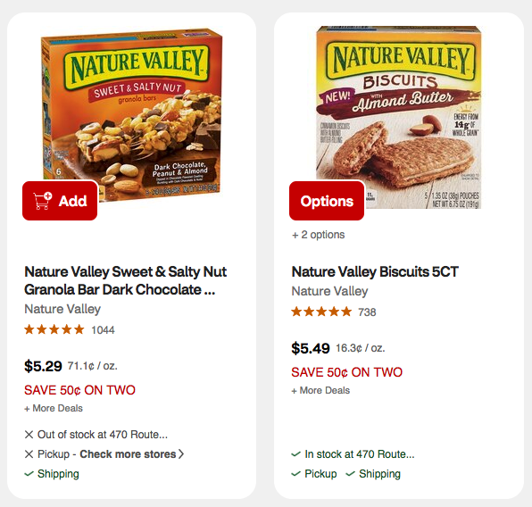 Nature Valley Biscuits and Granola Bars Only 1.39 at CVS Starting 7/9