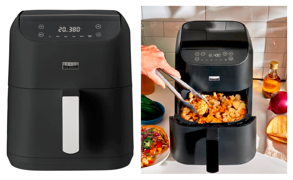  Bella Pro Series 6-qt Digital Air Fryer : Home & Kitchen