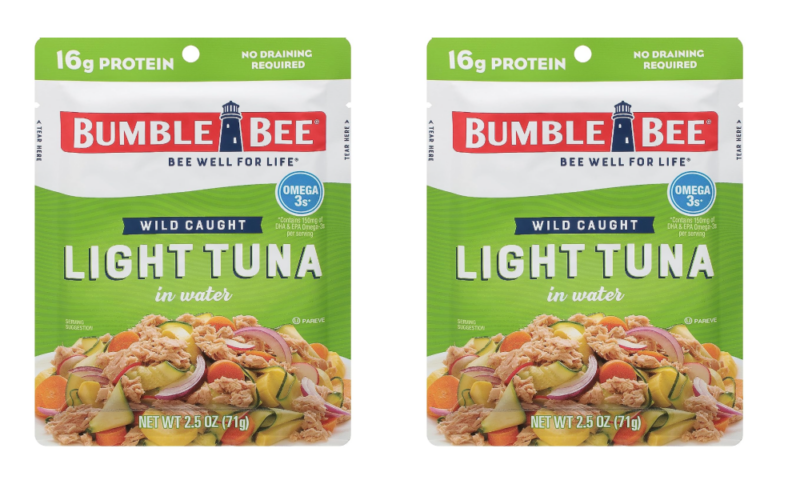Stock Up Price with Coupon! BUMBLE BEE Premium Light Tuna Pouch in ...