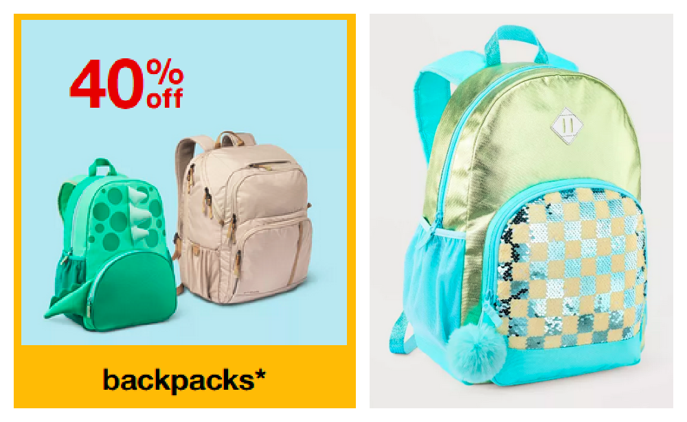 40 off Backpacks at Target Starting at 11.99 Living Rich With Coupons®