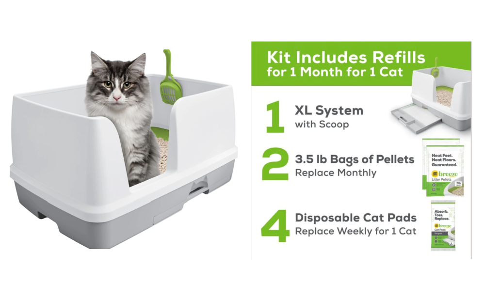 Tidy Cats Breeze XLarge AllInOne Cat Litter Box System 26.77 (Reg
