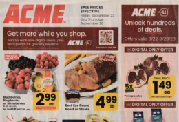 Acme Ad for the Week of 9/22/23