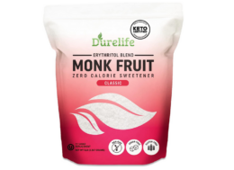 Hot Price! 50% off Durelife Monk Fruit Zero Calorie Sweetener 5lb Bag on Amazon!