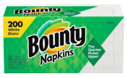 Stock Up Price! 30% off Bounty Paper Napkins, White, 200 Count {Amazon}