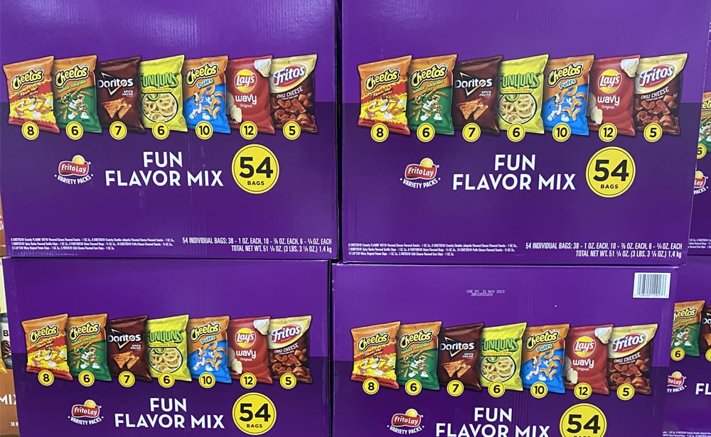 Costco Hot Deal on FritoLay Fun Flavor Mix Variety Pack 5.00 off