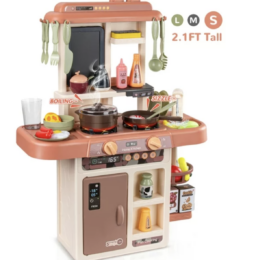 Walmart Super Spring Savings | Wisairt Play Kitchen Set with 42Pcs Toy Kitchen Set $38.99 (Reg. $62.99)