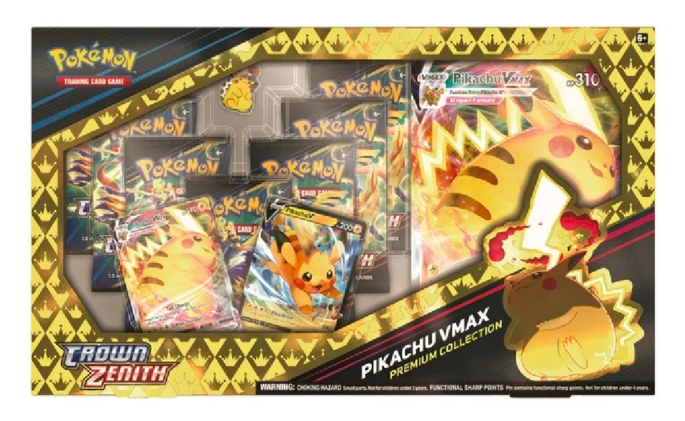 Pokemon Trading Card Games Crown Zenith Special Collection Pikachu Vmax