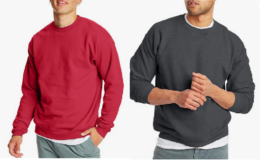 Highly Rated! 22% off + $4 Coupon on Hanes Mens Sweatshirt (Amazon)