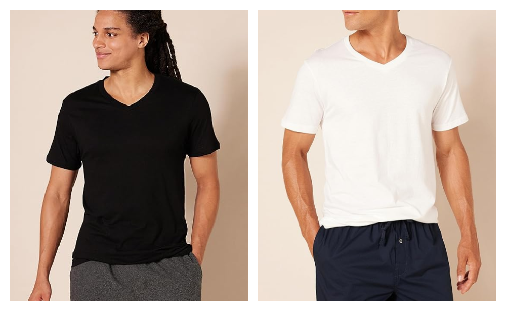 40 off Amazon Essentials Men’s VNeck Undershirt, Pack of 6! Living Rich With Coupons®
