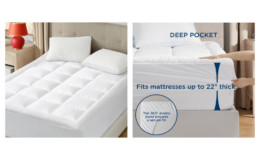 50% off BEDSURE Mattress Pad at Amazon | College Essential