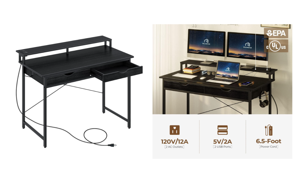 40 Off ROLANSTAR Computer Desk {Amazon} Living Rich With Coupons®