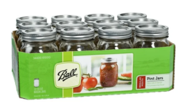 FREE 12 Count of Ball Mason Jars from Walmart | Top Cash Back Deal