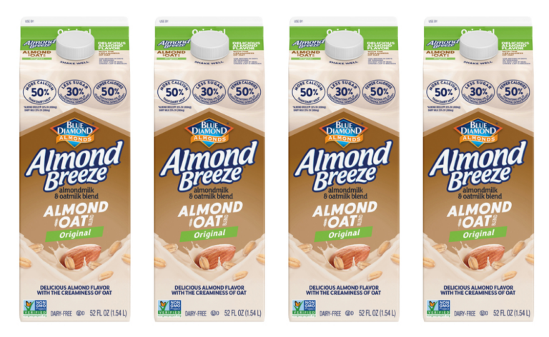 Almond Breeze Almond &amp; Oatmilk Blend as low as $1.49 at Stop &amp; Shop ...