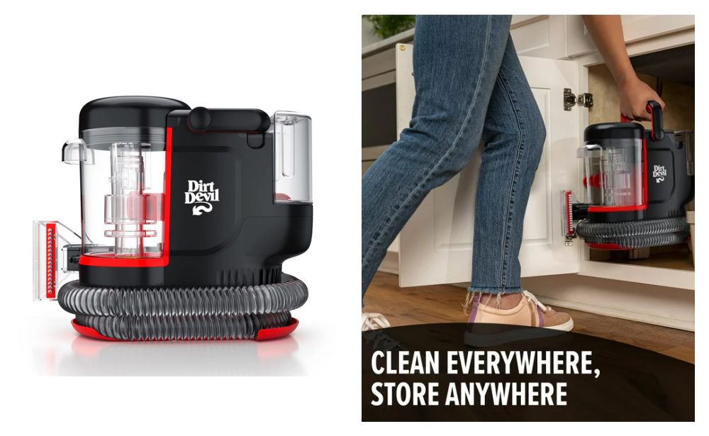 Dirt Devil Portable Carpet &amp; Upholstery Spot Cleaner $59 + Free ...