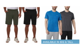 Clothing Deals at Costco | 4-Pair 32 Degrees Men’s Short $17.98 or Eddie Bauer Tees $5 Each