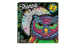 Sharpie Permanent Marker Pack, Fine and Ultra-Fine Tip Markers, Assorted Colors Plus 1 Mystery Color 27 Count just $9.97