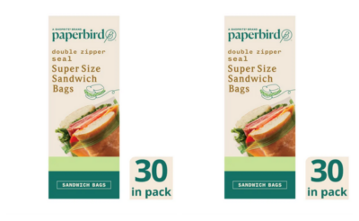 Paperbird Storage, Freezer, Sandwich and Snack Zipper Bags Just $1.49 at ShopRite!