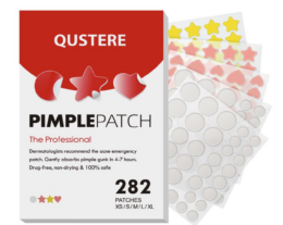 70% off QUSTERE Pimple Patches 282Pcs on Amazon!