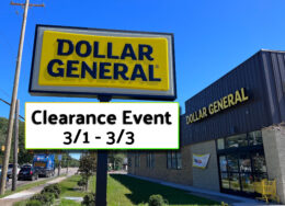 HOT! Dollar General Clearance Event | 3/1 - 3/3/24!