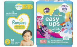 HOT! Pampers Easy Ups & Diapers as low as $1.83 per pack at Walgreens!