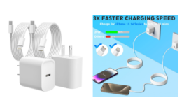 86% off 2 Pack 20W USB C Fast Wall Charger {Amazon} | WOW What a Price!
