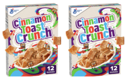 Save 20% General Mills Snack Items | Cinnamon Toast Crunch Breakfast Cereal & More at Amazon