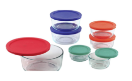 Save on Pyrex Simply Store 14-Pc Glass Food Storage at Amazon