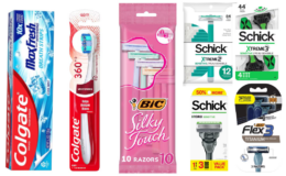 Pay $3.50 for $50 in Schick, BIC & Colgate Products at Walgreens | Pick Up Order