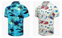 50% off SHELUCKI Hawaiian Shirts {Amazon}