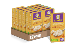$6 Off + 20% Off Annie’s Butter and Parmesan Spirals Macaroni & Cheese Dinner (Pack of 12) at Amazon