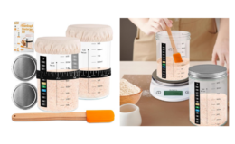 50% off NEOBELLA 2 Pack Sourdough Starter Jar Kit at Amazon