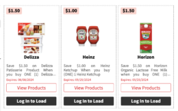 Over $200 in New ShopRite eCoupons -Save on Delizza, Heinz, Horizon & More