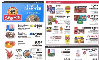 ShopRite Preview Ad for the week of 4/21/24