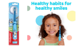 Colgate Kids' Battery Powered Toothbrush - Bluey - as low as $1.84 at Target | Just Use Your Phone