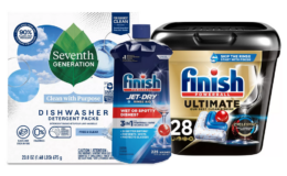 50% off Dishwasher Tabs & Rinse at Target | Seventh Generation, Finish & Jet-Dry!